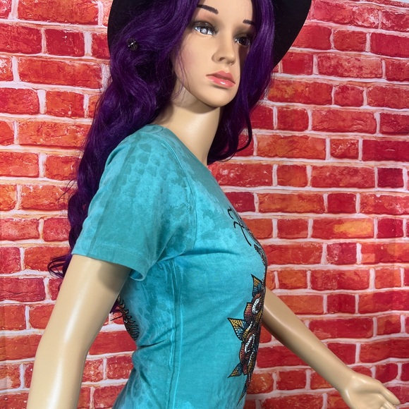 Affliction Women’s T-Shirt - Picture 11 of 14